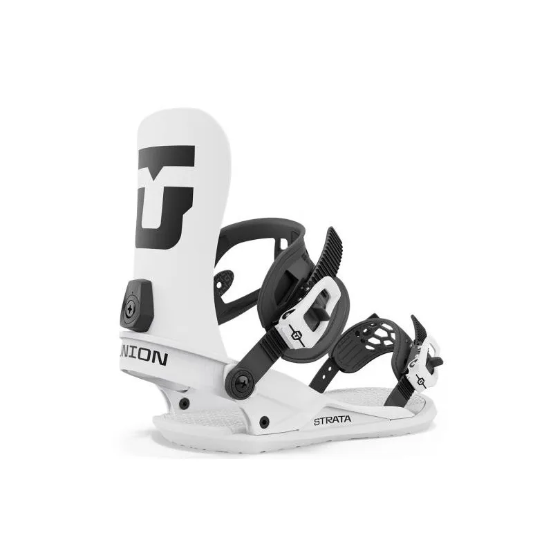 Fijación snowboard Union STRATA (BLANCO)