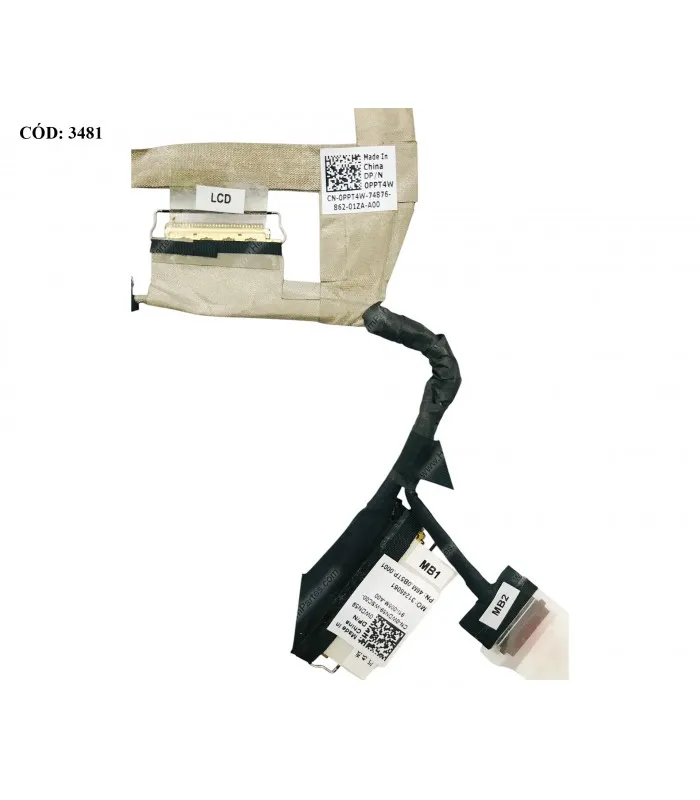 FLEX LCD DELL INSPIRON 13.3" 13 7000 7373 2IN1 SERIES 30PIN TS 0PPT4W 450.0B501.0012 ORIG.