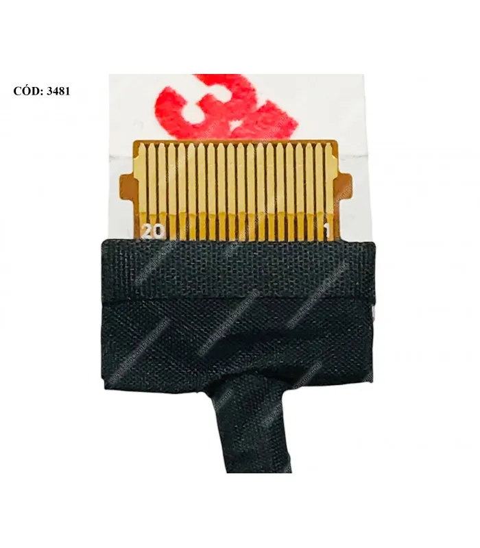 FLEX LCD DELL INSPIRON 13.3" 13 7000 7373 2IN1 SERIES 30PIN TS 0PPT4W 450.0B501.0012 ORIG.
