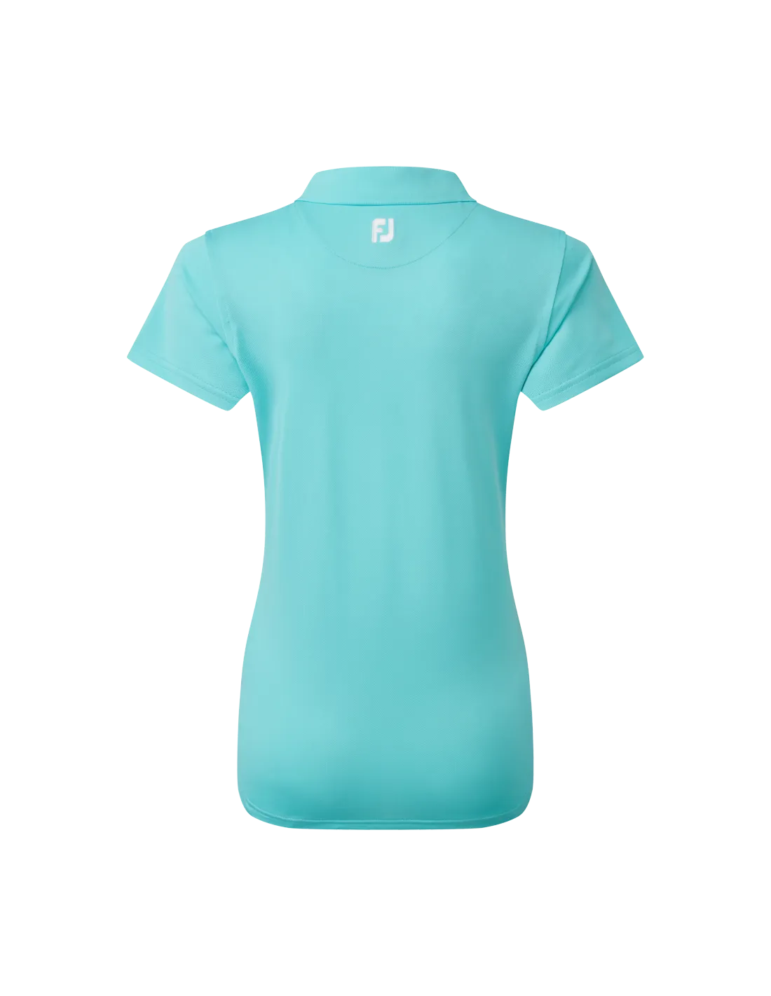 FOOTJOY STRETCH PIQUE SOLID AQUA  POLO MUJER
