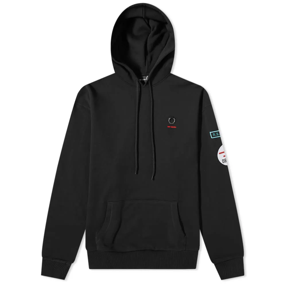 Fred Perry x Raf Simons Patched Overhead Hoody