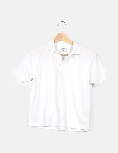 Fruit Of The Loom Polo blanco básico