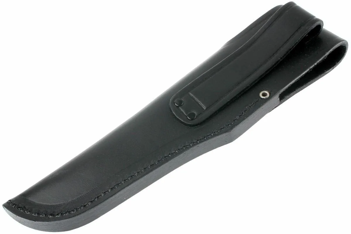 Fällkniven funda de cuero para F1, cerrado