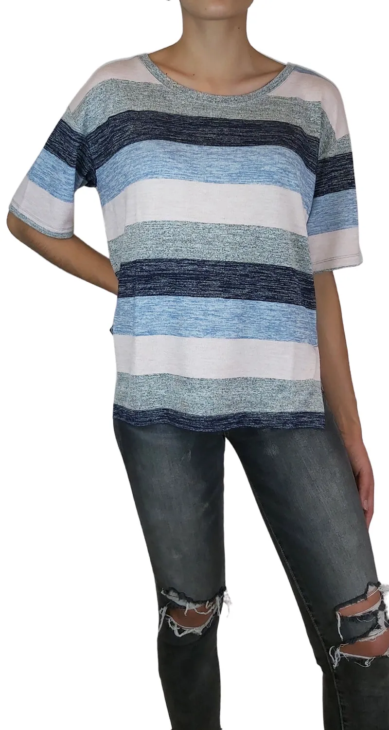 GAP Polera Rayas Multicolor