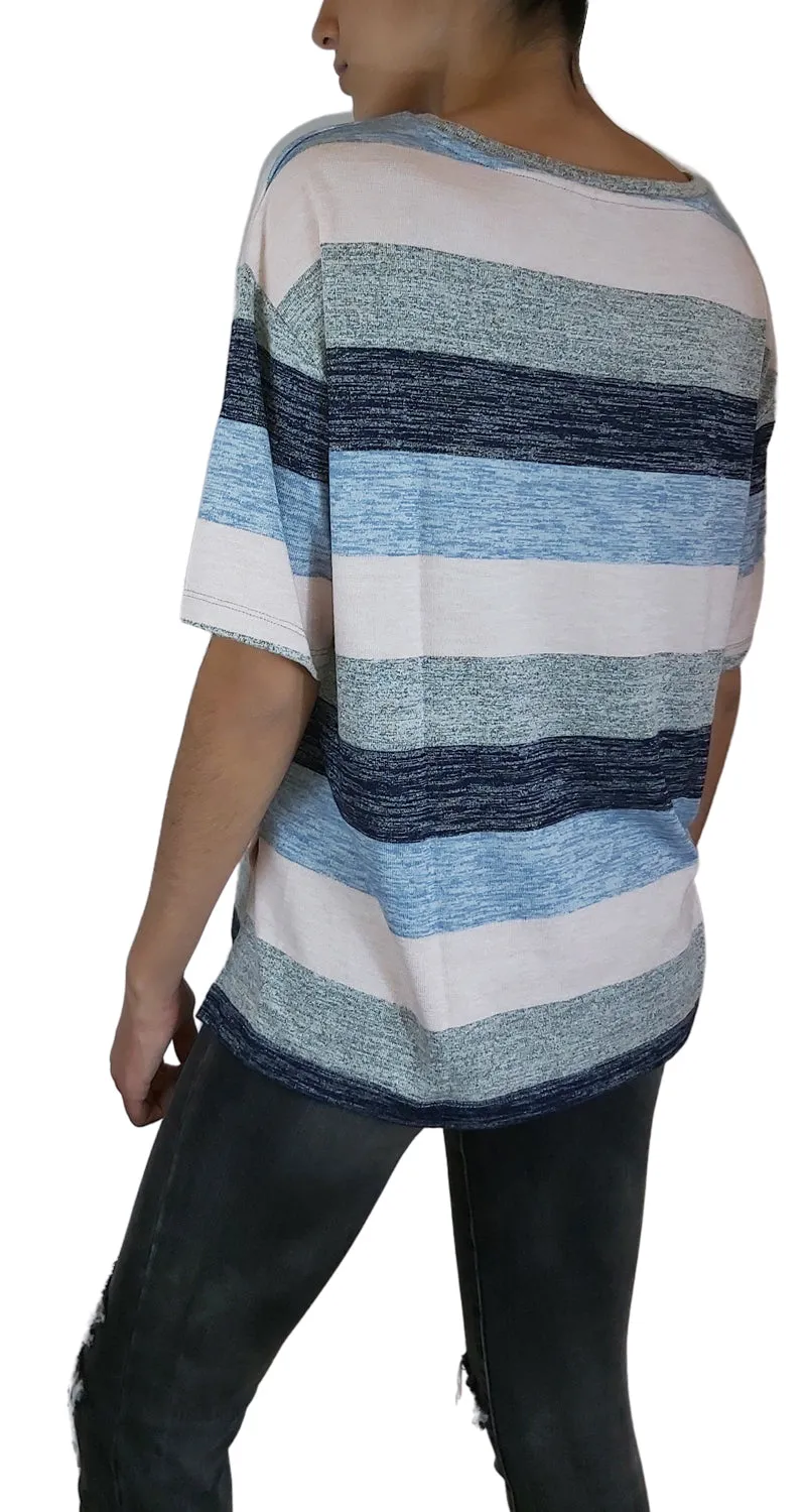 GAP Polera Rayas Multicolor