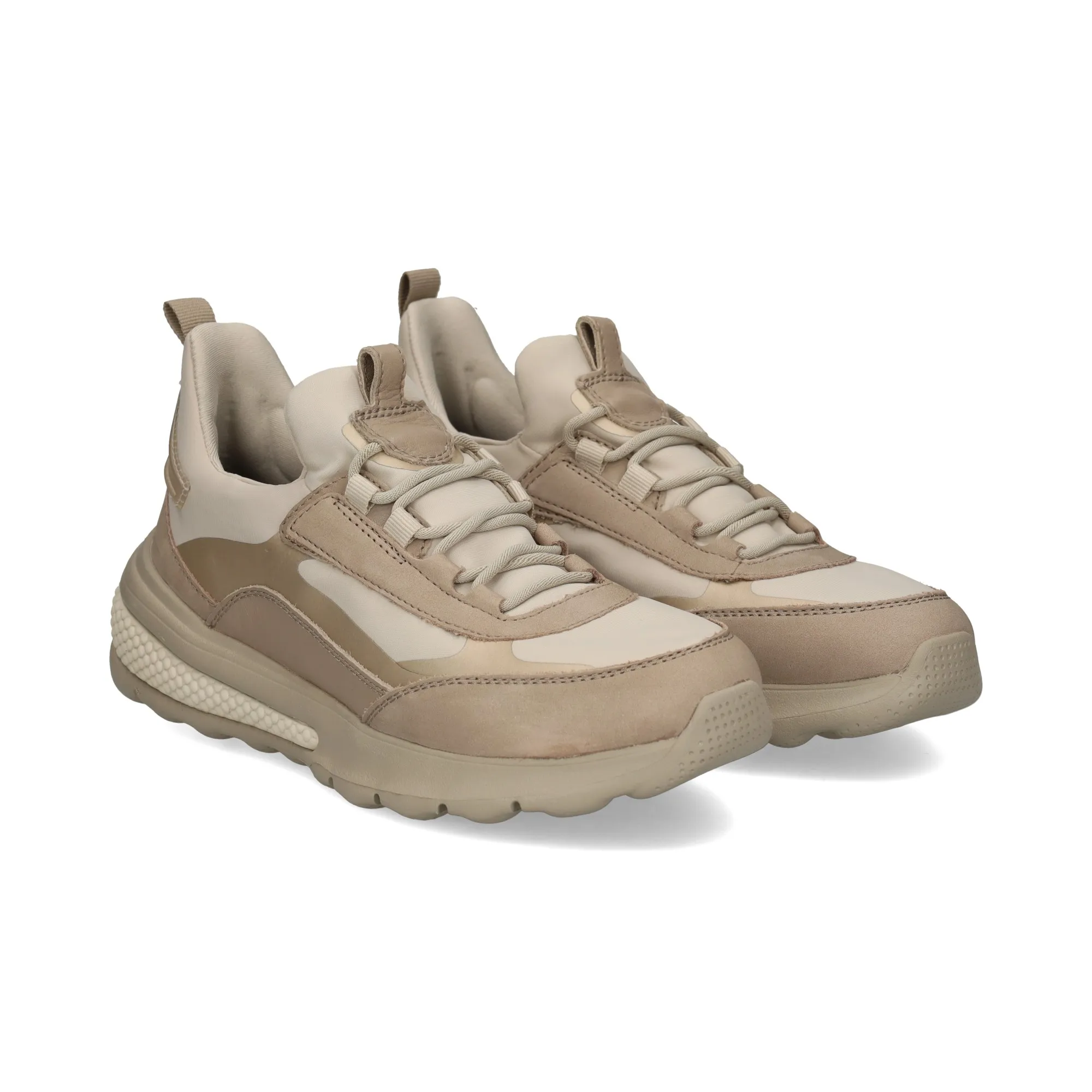 GEOX Zapatillas de Mujer C1032 GREY/SAND