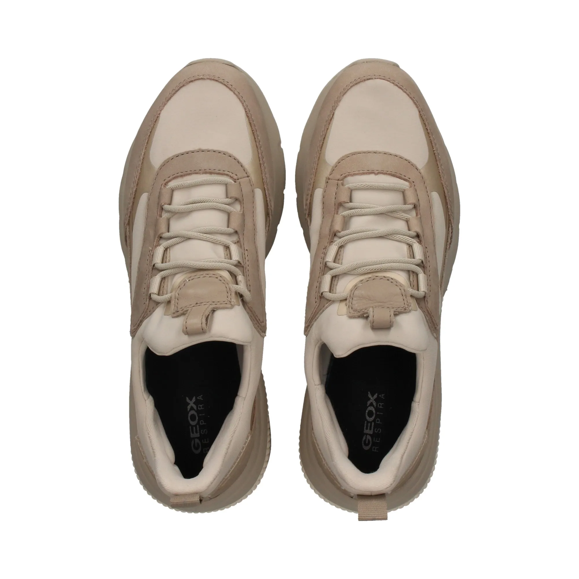GEOX Zapatillas de Mujer C1032 GREY/SAND