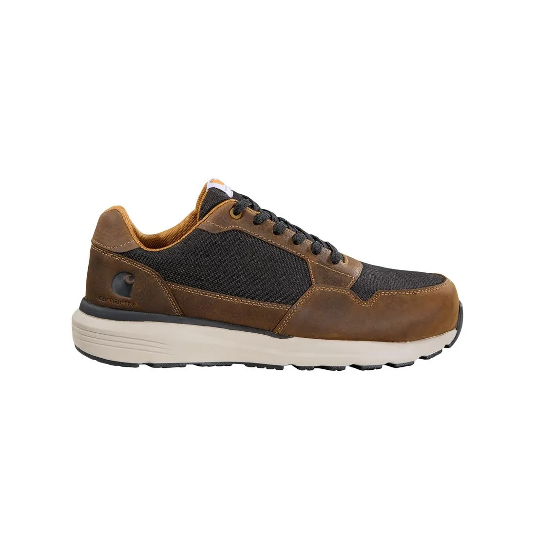 GREENFIELD ESD NANOTOE SNEAKER BROWN/BLACK