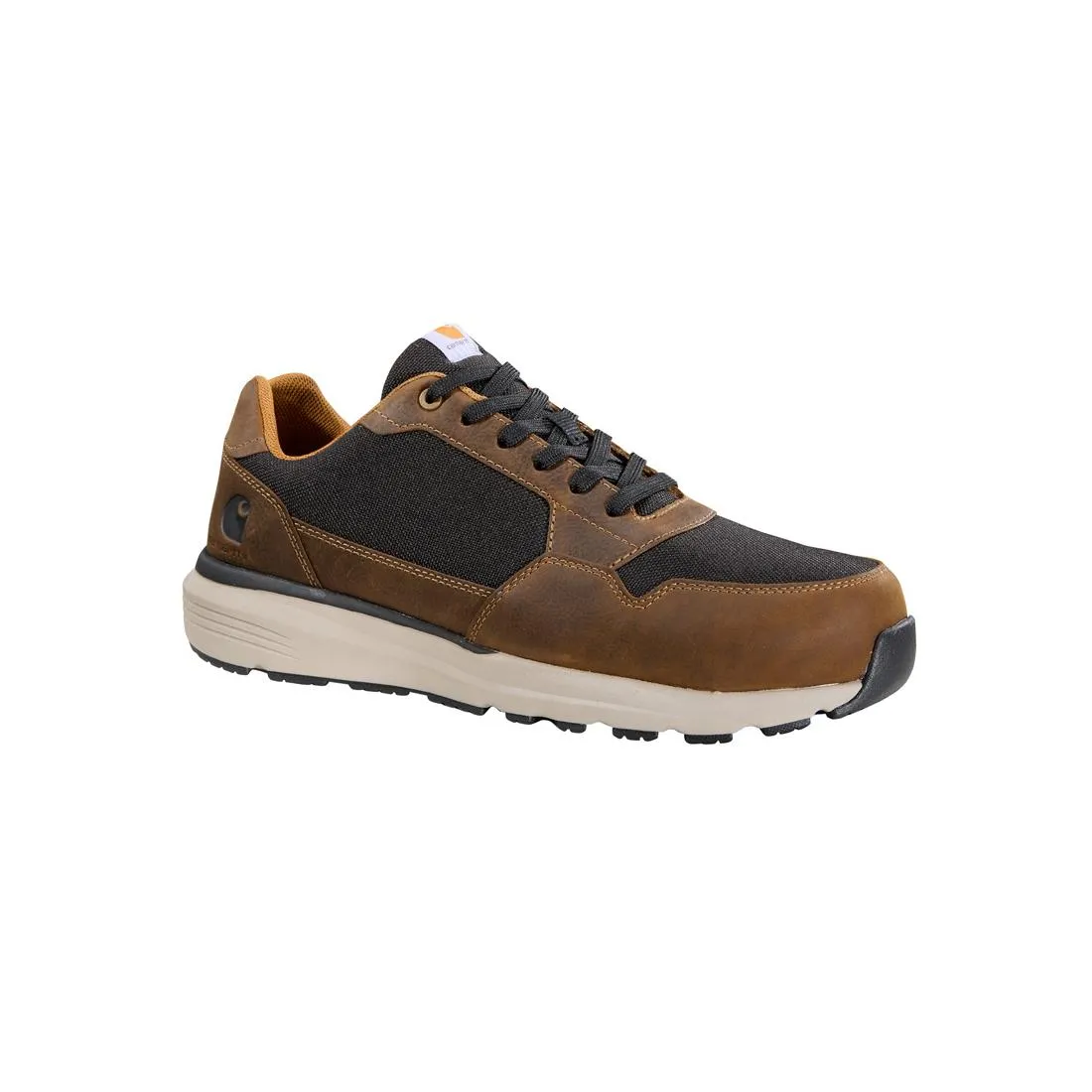 GREENFIELD ESD NANOTOE SNEAKER BROWN/BLACK