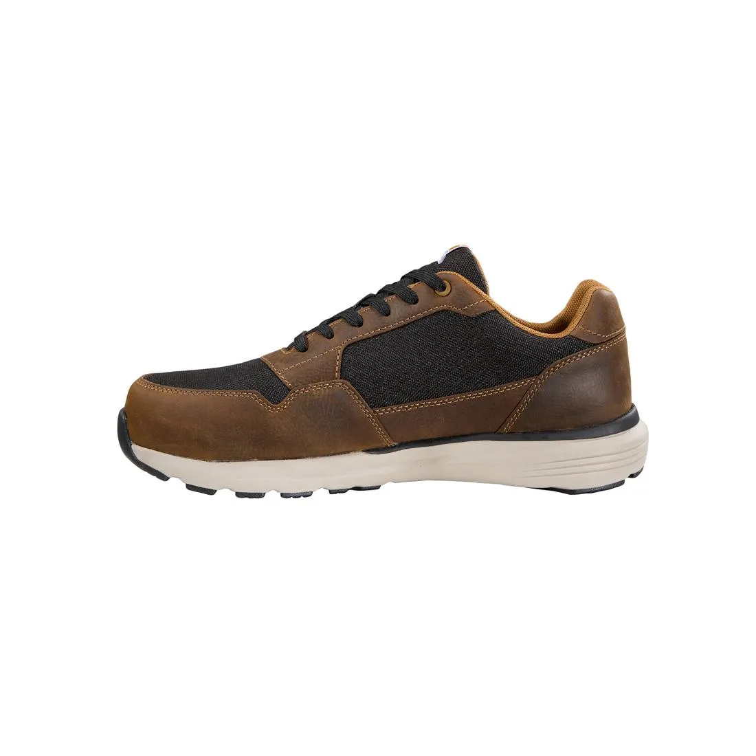 GREENFIELD ESD NANOTOE SNEAKER BROWN/BLACK