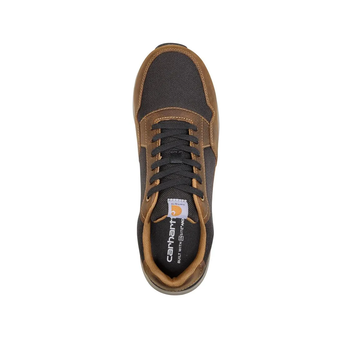 GREENFIELD ESD NANOTOE SNEAKER BROWN/BLACK