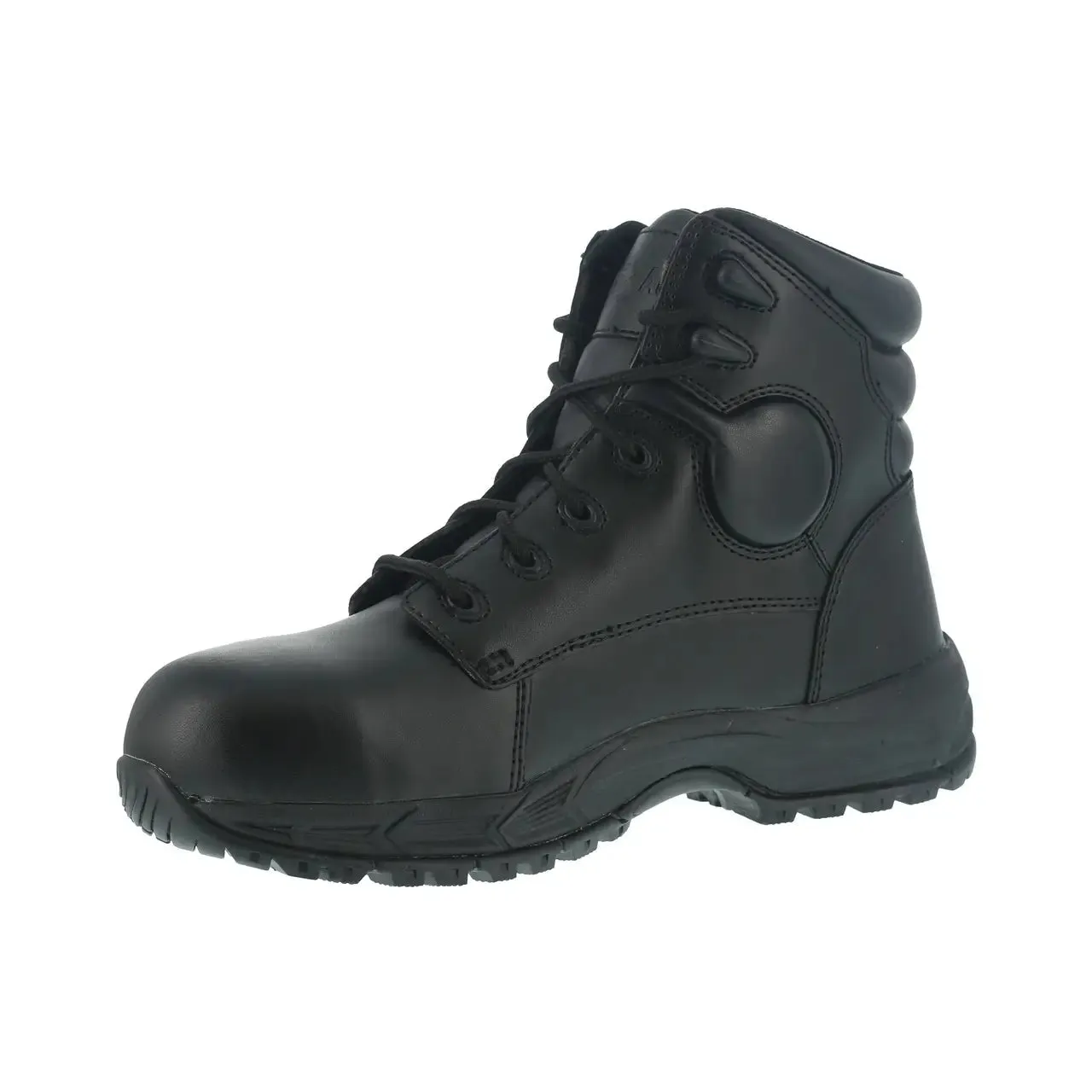 GROUND FINISH STEELTOE 6" WORK BOOT BLACK