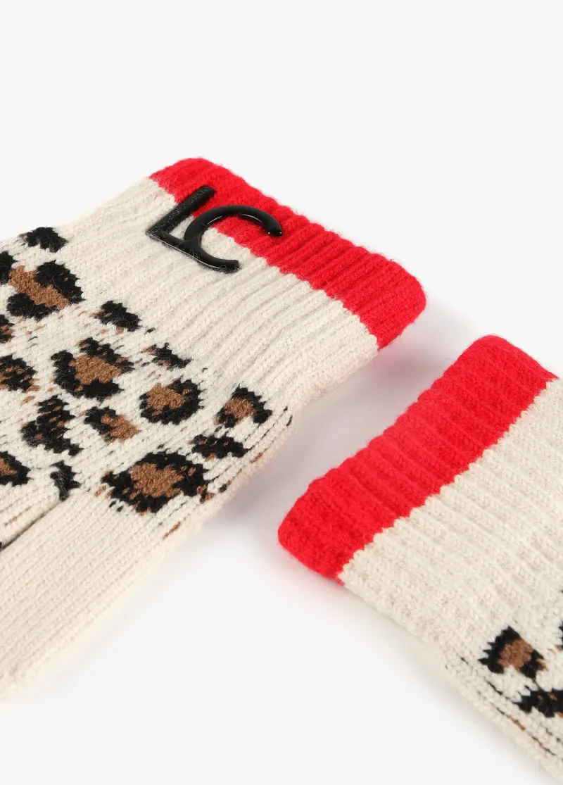 Guantes animal print Lola Casademunt
