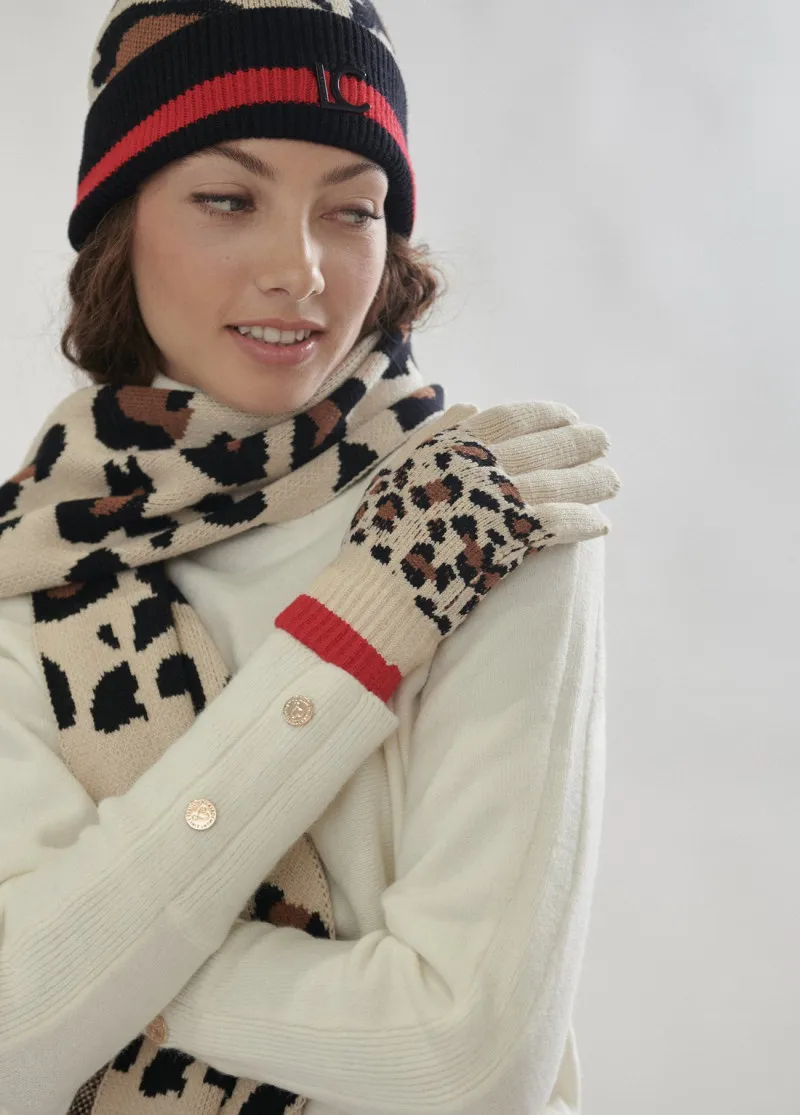 Guantes animal print Lola Casademunt