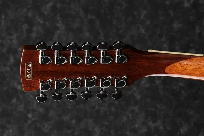 Guitarra Electroacustica Ibanez 12 cuerdas Pf1512Ece Natural High Gloss 