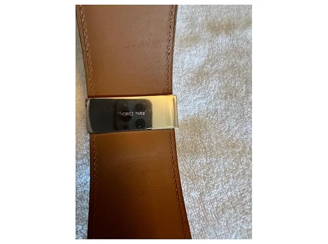 Hermès collar de perro Blanco 