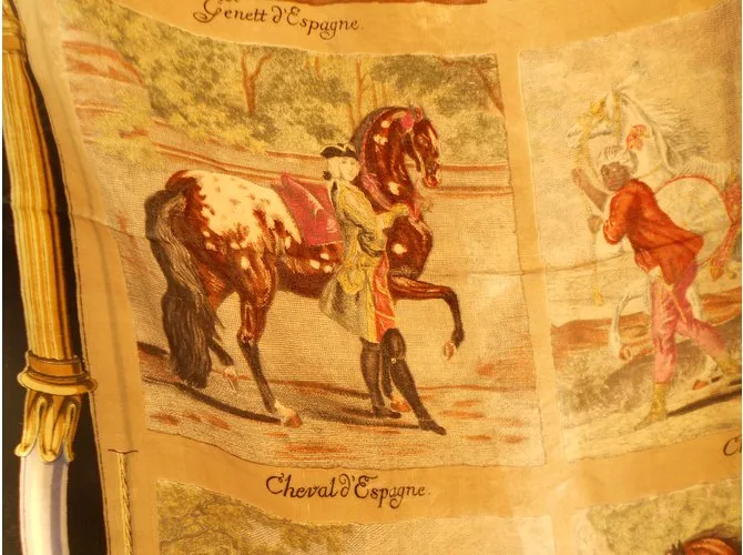 Hermès raza de caballo Beige 
