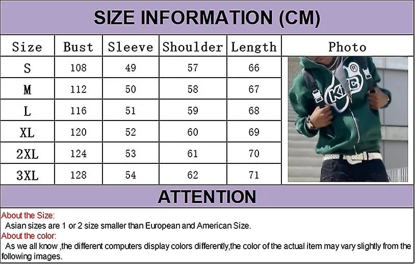 Hoodies Harajuku High Street Hooded Sweatshirts Y2k Streetwear Hip Hop Jacket Coats Sweater
