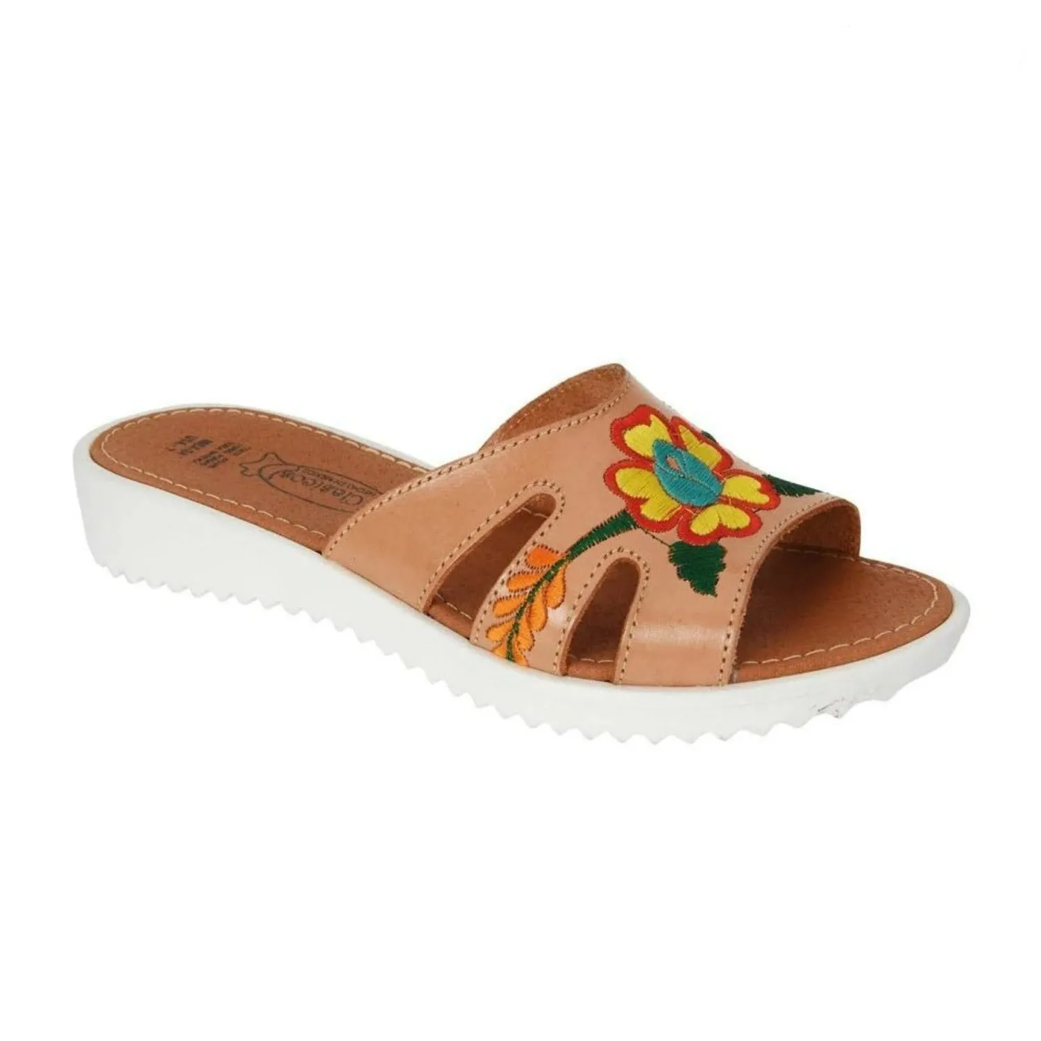 HUARACHES ARTESANALES DE PIEL PARA MUJER IMP35323