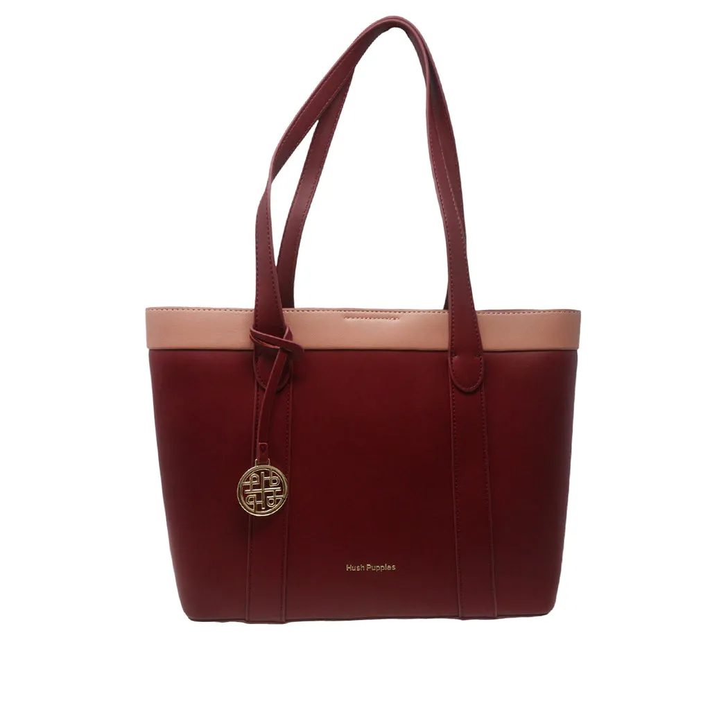 HUSH PUPPIES Cartera Gioconda burgundy para mujer