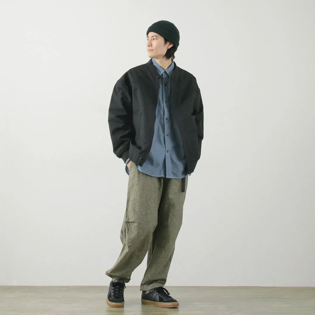 Ilcio una ochenta / pantalones de lino de brezo