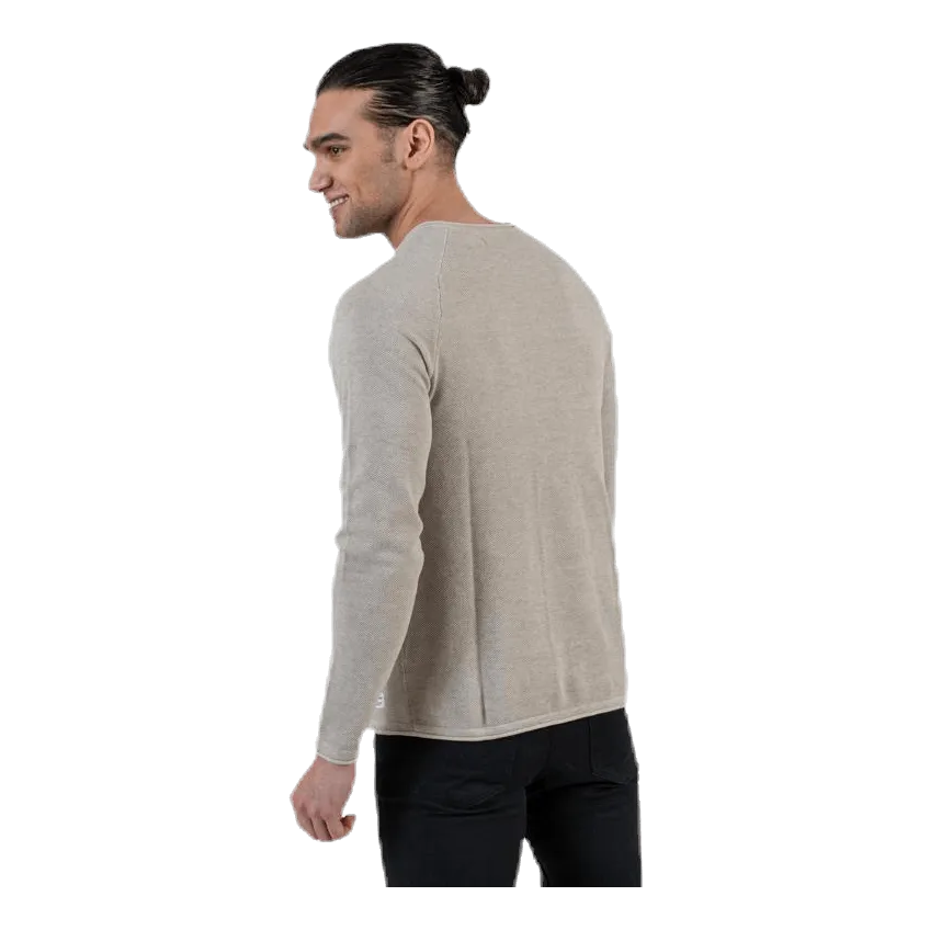 Jack & Jones Hill Knit Crew Neck Grey