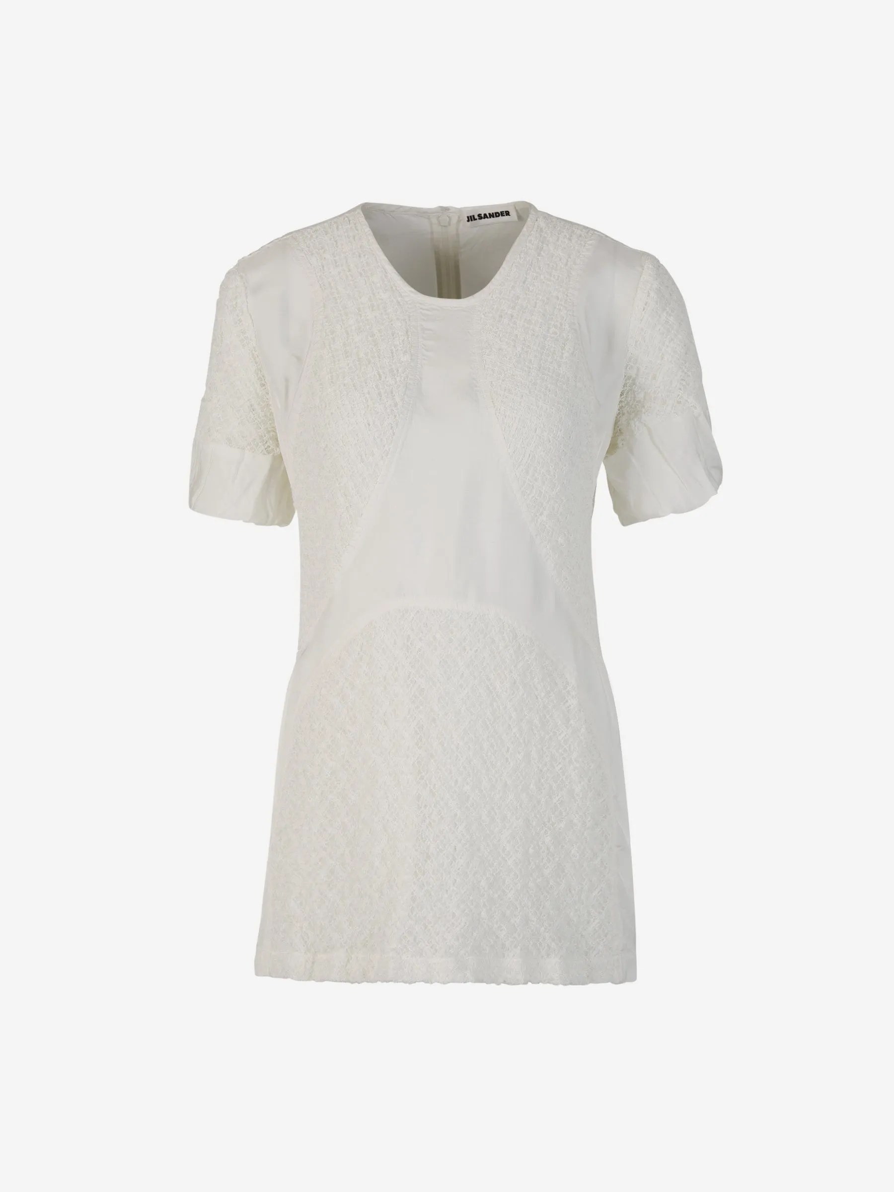 Jil Sander Top Detalles Viscosa