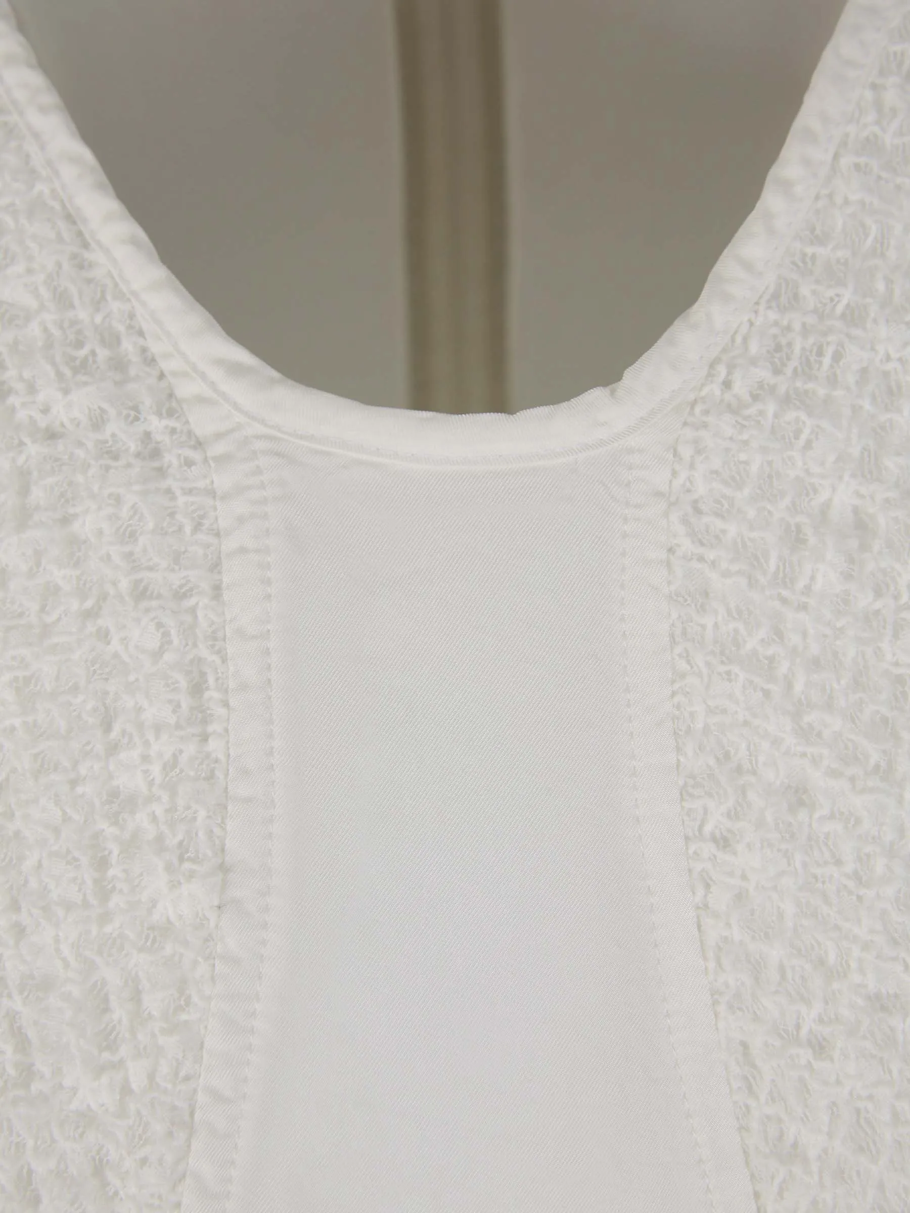 Jil Sander Top Detalles Viscosa