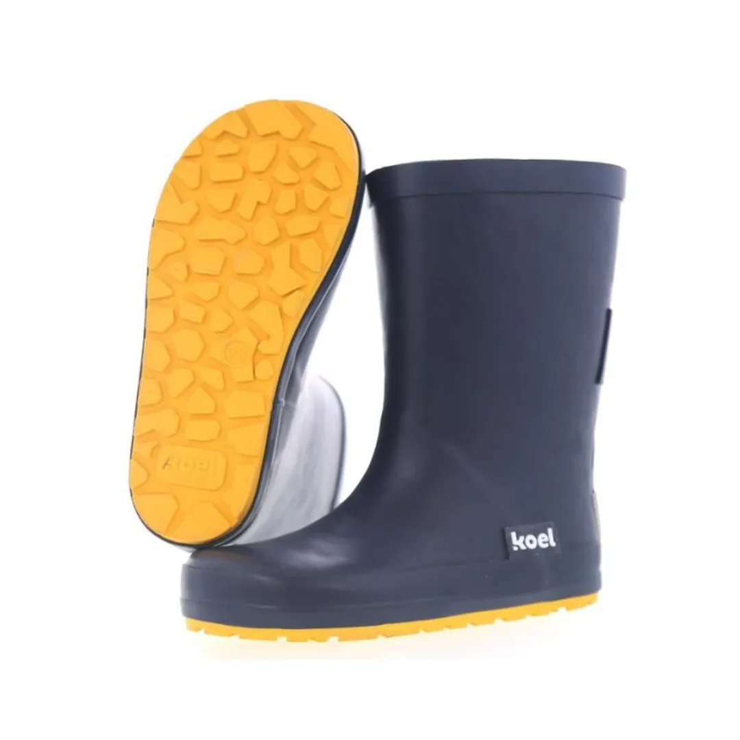 Koel4Kids Botas de Agua Barefoot Azules