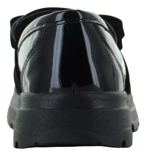 Lady One Zapato Mocasin Moda Formal Moño Charol Niña 89624