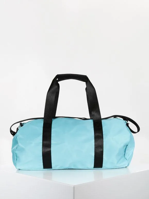 Laura Biagiotti Bolsa de viaje de nailon con escritura