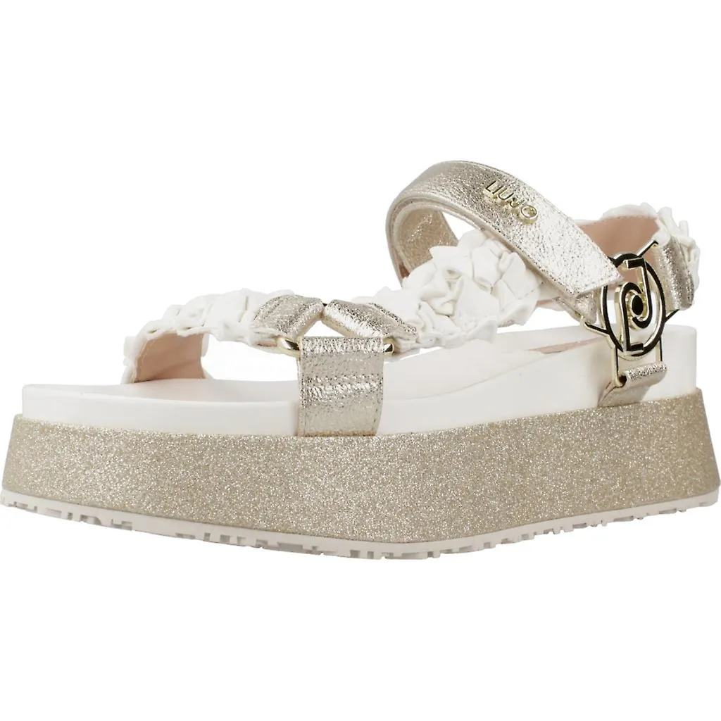 LIUJO SANDALIAS FRIDA 28 COLOR WHTLGHTGLD