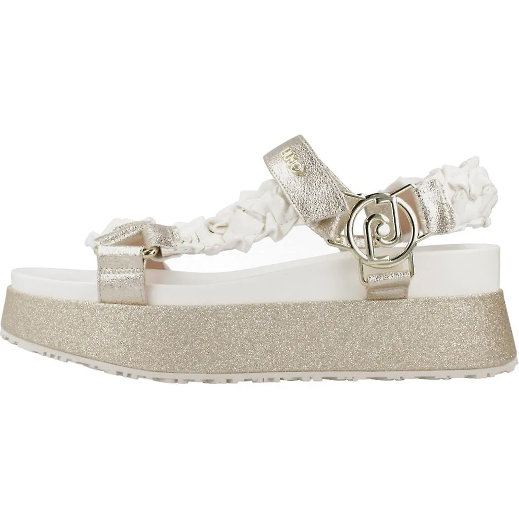 LIUJO SANDALIAS FRIDA 28 COLOR WHTLGHTGLD