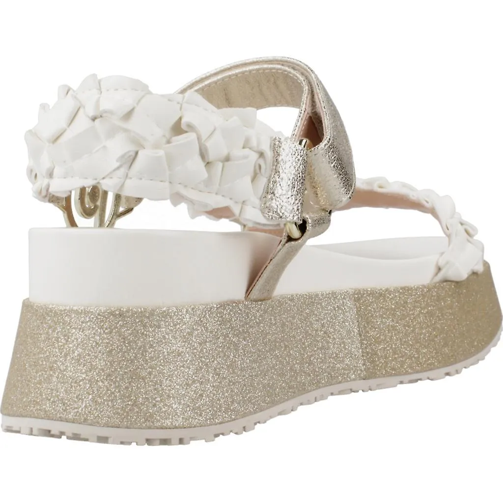 LIUJO SANDALIAS FRIDA 28 COLOR WHTLGHTGLD