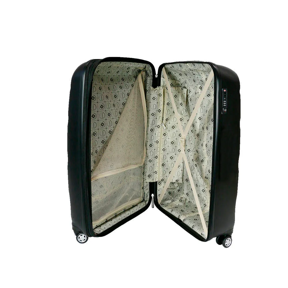 Maleta Rígida Spin Air Spinner 55/20 Exp Cabina Negro