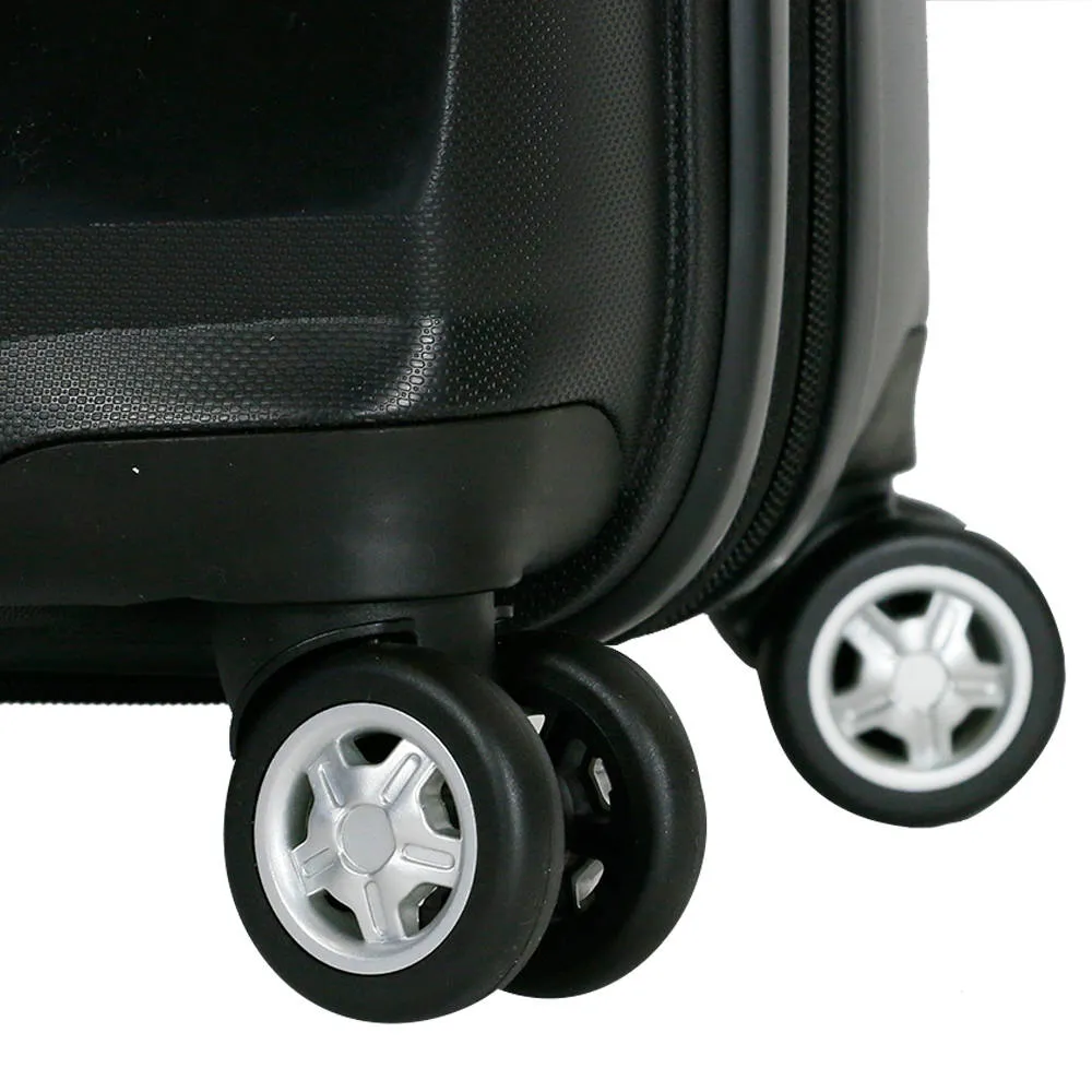 Maleta Rígida Spin Air Spinner 55/20 Exp Cabina Negro