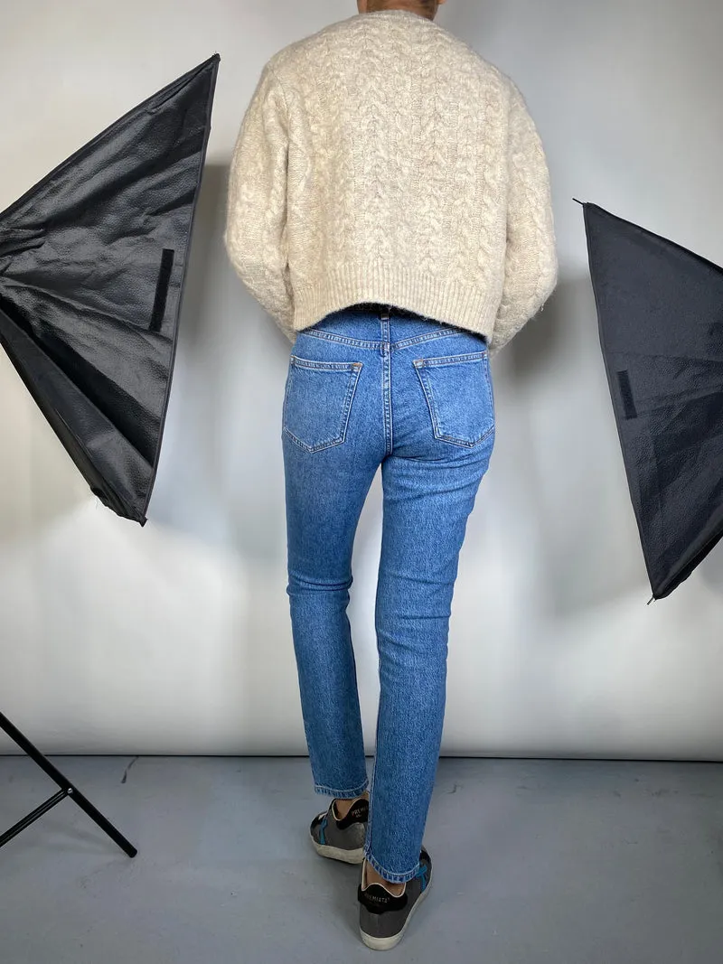 MANGO Sweater Beige