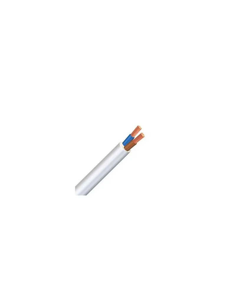 MANGUERA BLANCA H05VVF 2X4 MM² | 100 METROS