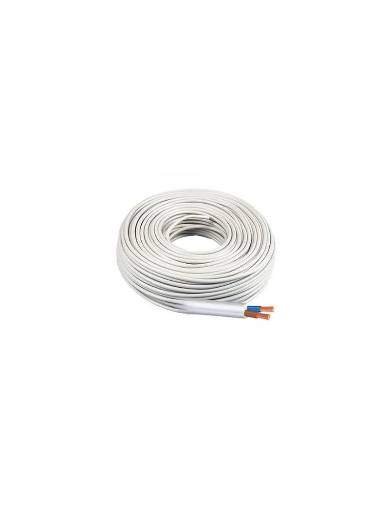 MANGUERA BLANCA H05VVF 2X4 MM² | 100 METROS
