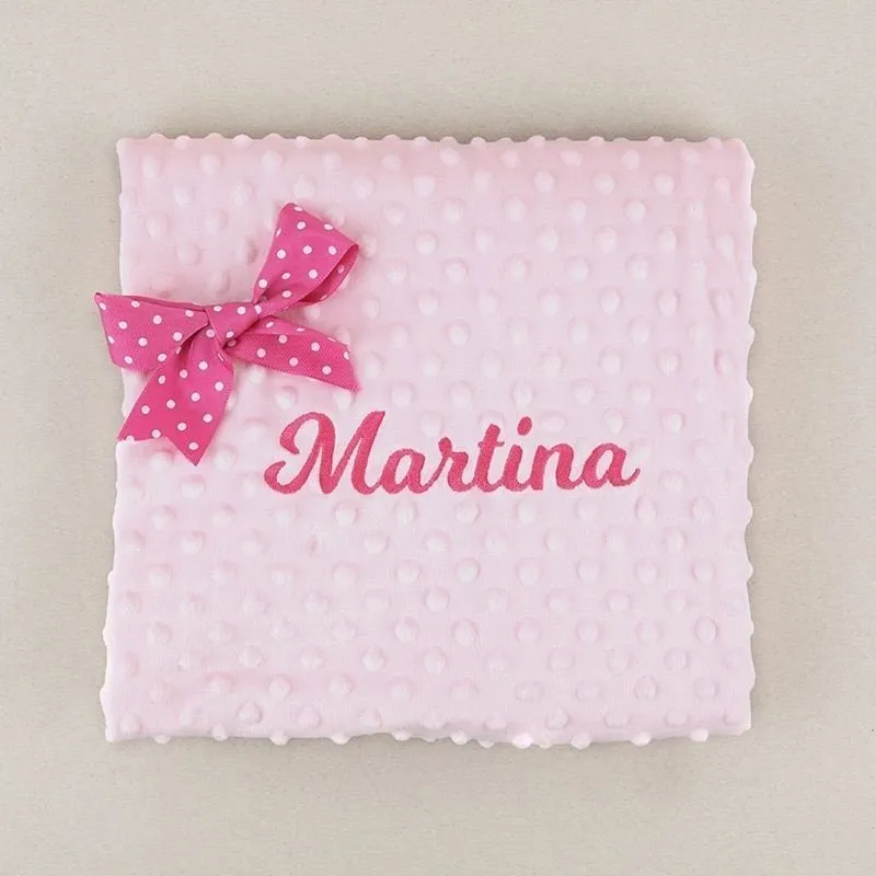 Manta personalizada bebé Lazo