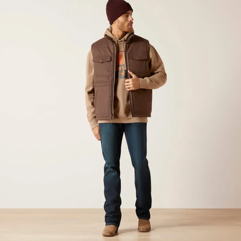 MEN'S ARIAT GRIZZLY 2.0 CANVAS CONCEAL AND CARRY VEST