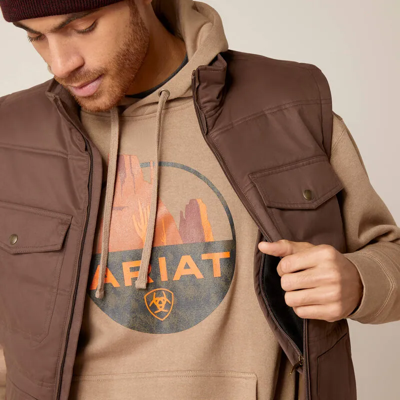 MEN'S ARIAT GRIZZLY 2.0 CANVAS CONCEAL AND CARRY VEST