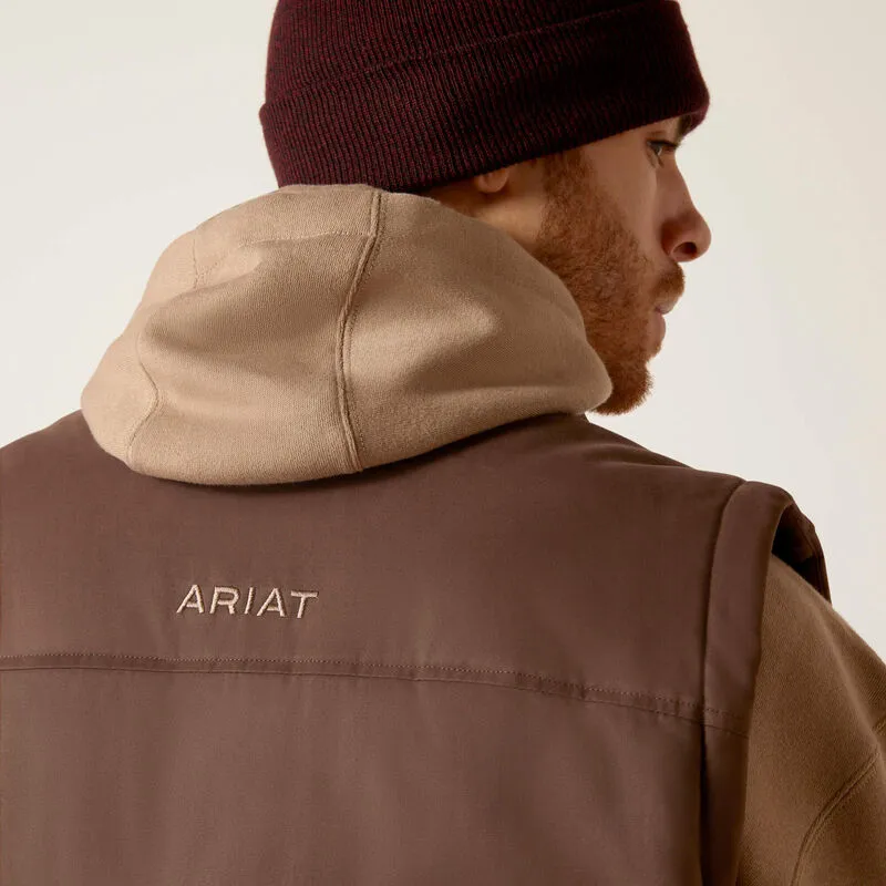 MEN'S ARIAT GRIZZLY 2.0 CANVAS CONCEAL AND CARRY VEST