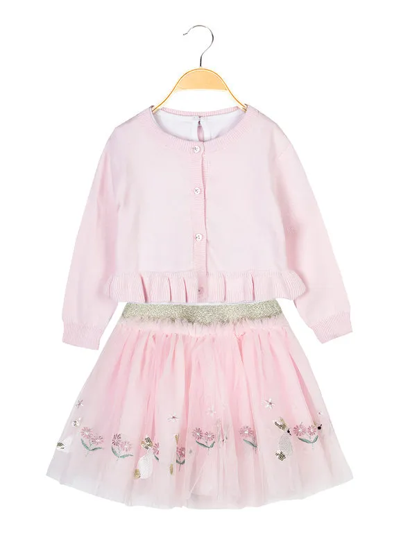 Miss Image Elegante conjunto bebé niña 3 piezas