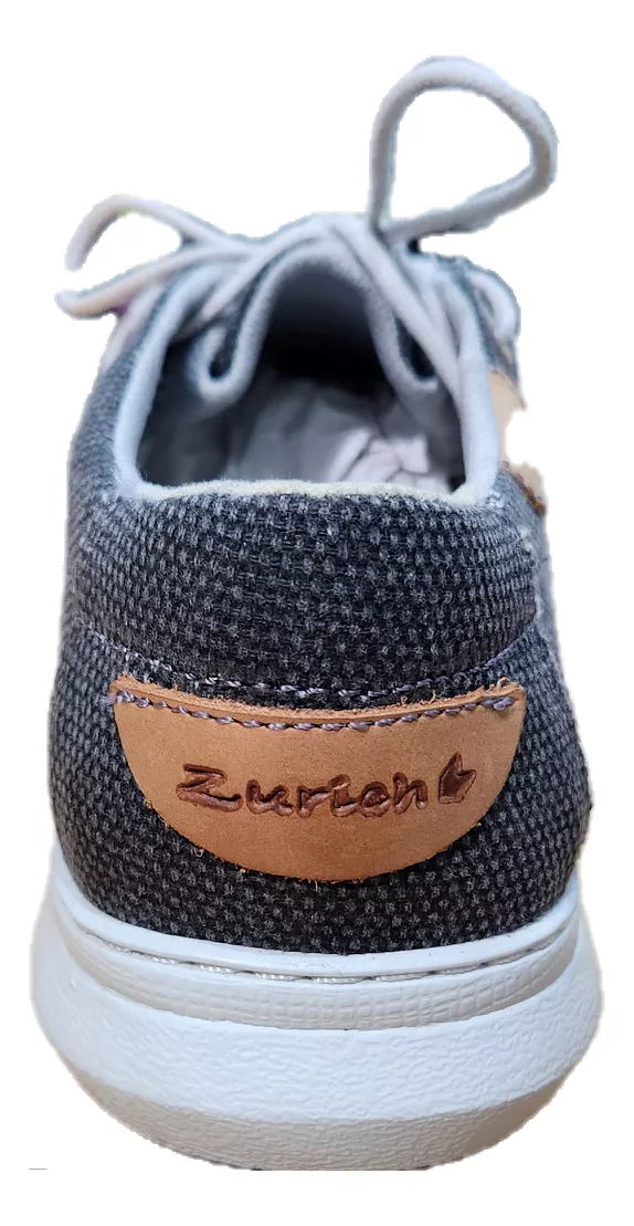 Mocasín Náutico Liviano Zurich Lona 848/pa Cordones Hombre