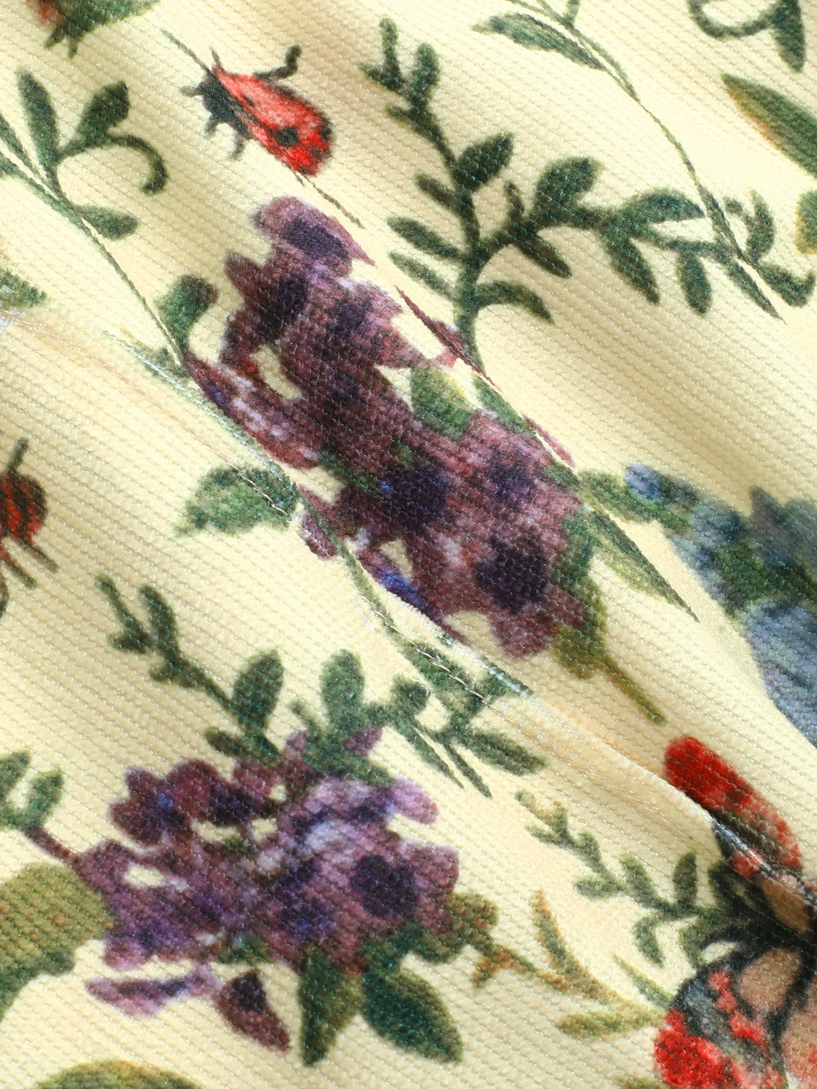 Mono de Pana con Botones y Estampado Floral Curvy