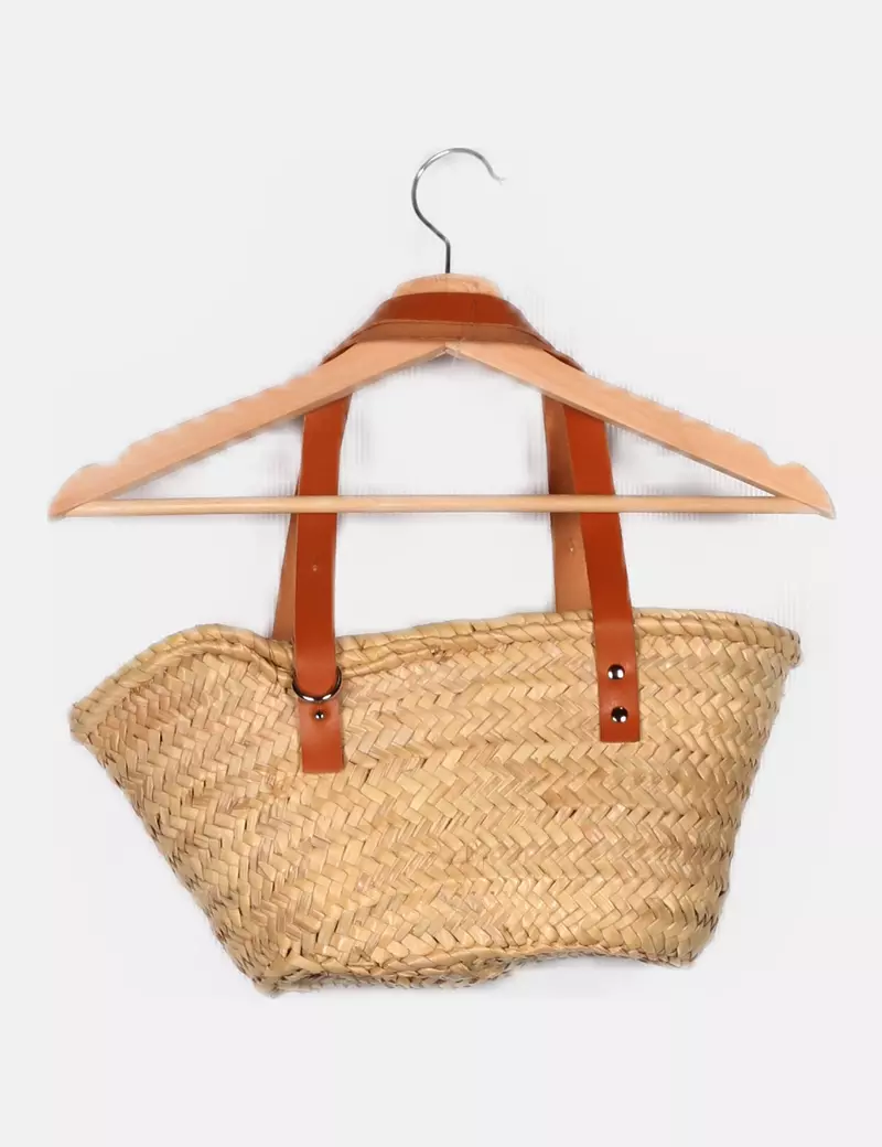 NoName Capazo beige de mano