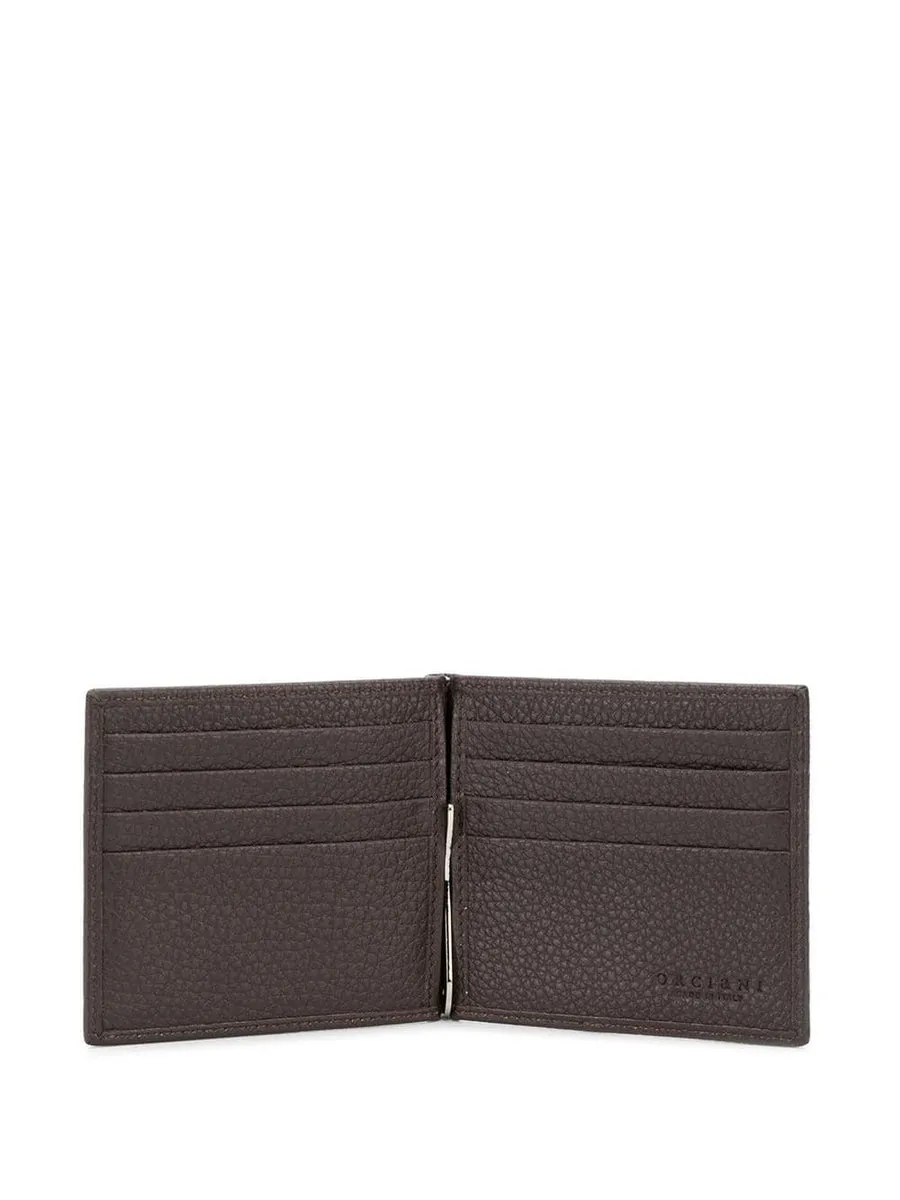 ORCIANI MICRON LEATHER WALLET