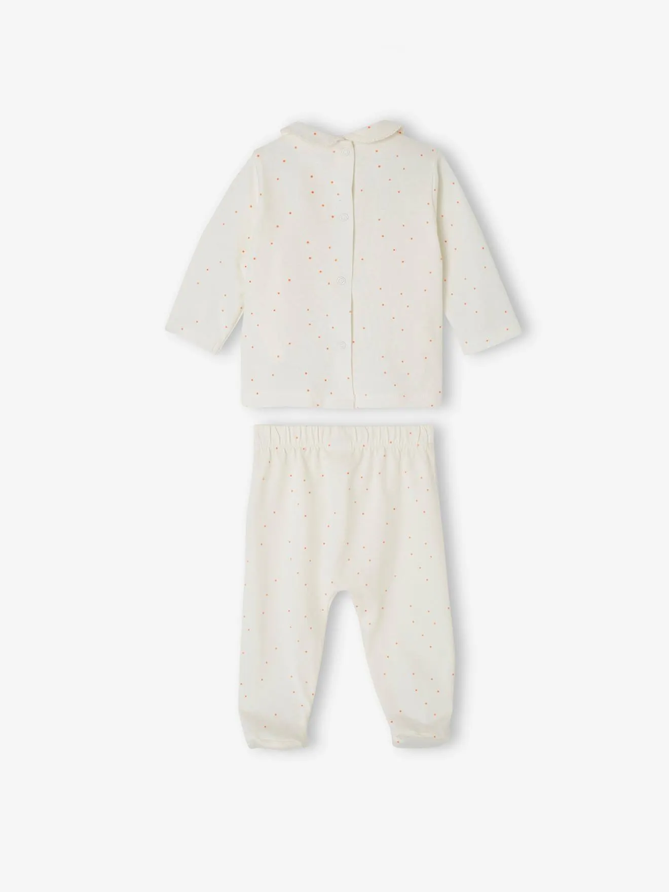 Pack de 2 pijamas de 2 prendas de punto para bebé