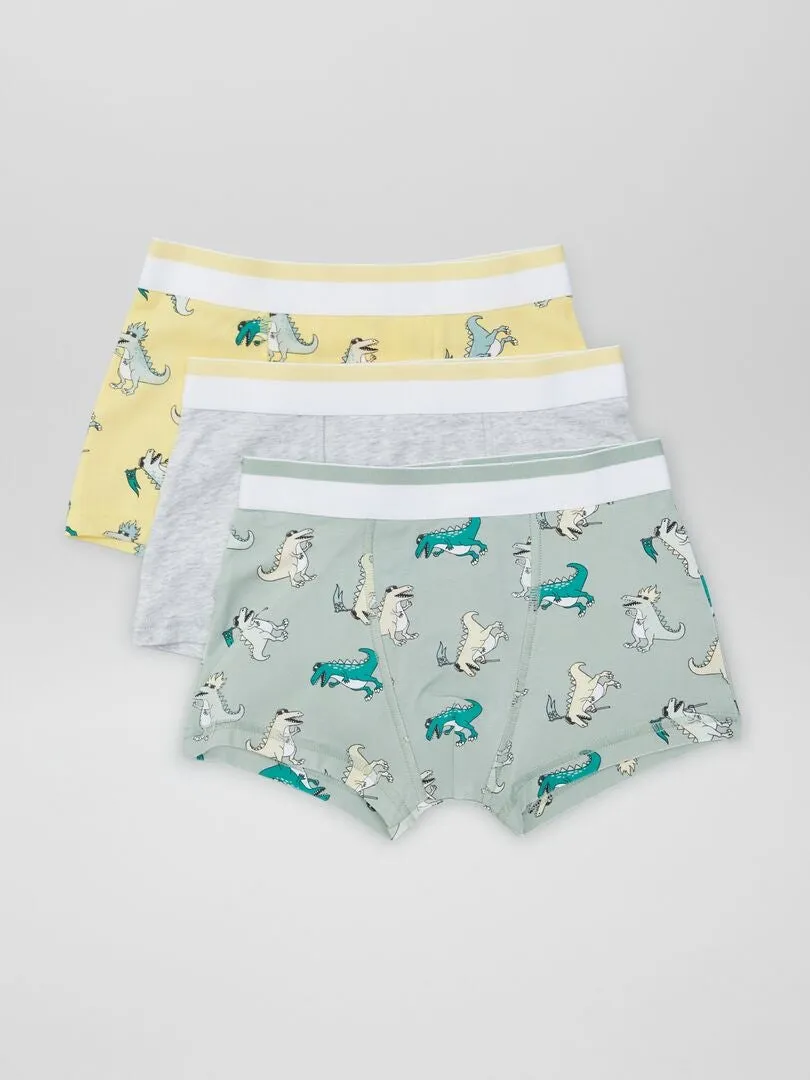 PACK DE 3 BOXERS  VERDE